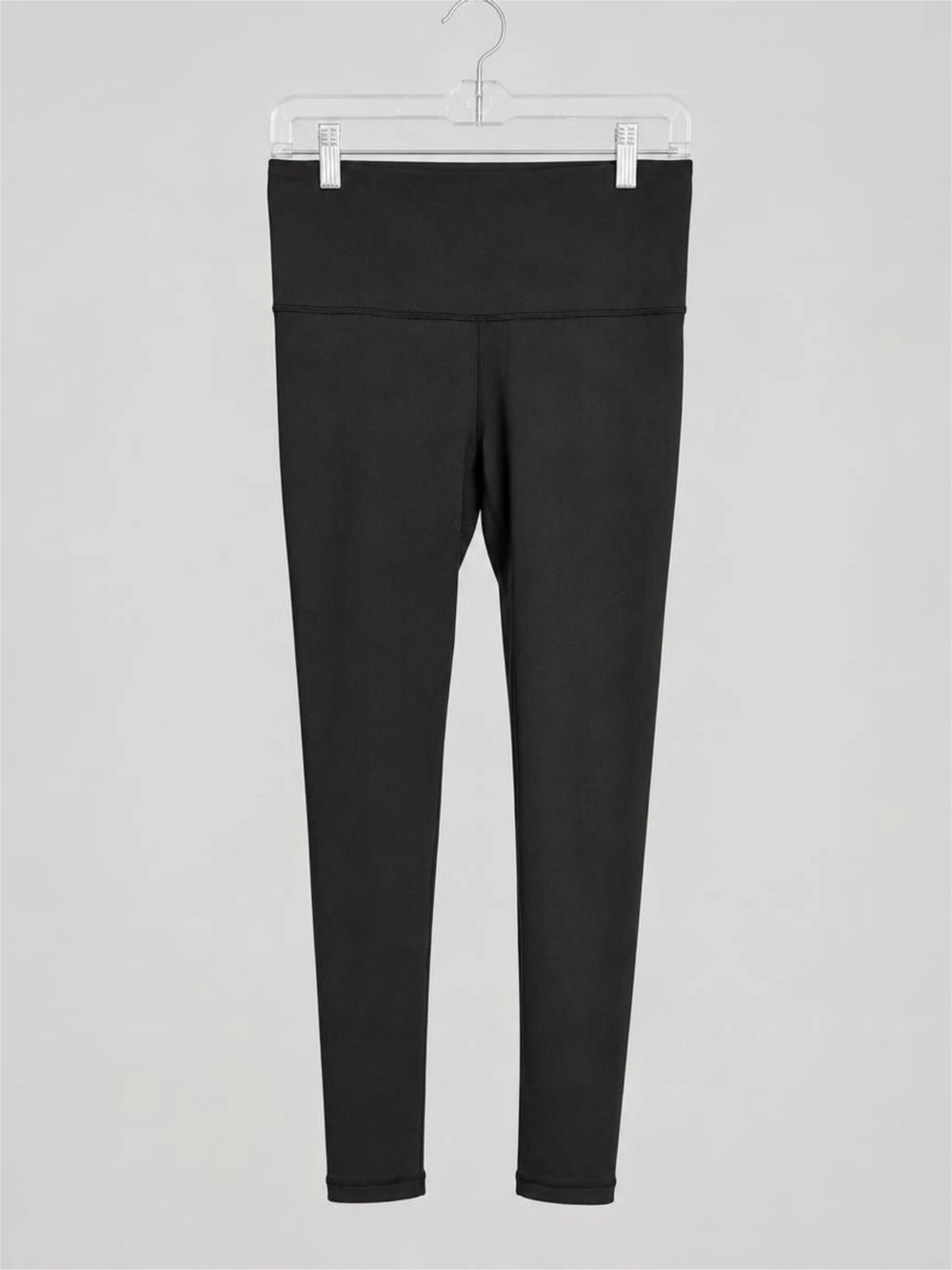 Lucy High-Rise Black Women's Leggings with Supportive Waistband